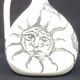 Bottle Jean Lurçat by Haviland Limoges in porcelain France