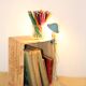 Vintage Mushroom Clip Lamp