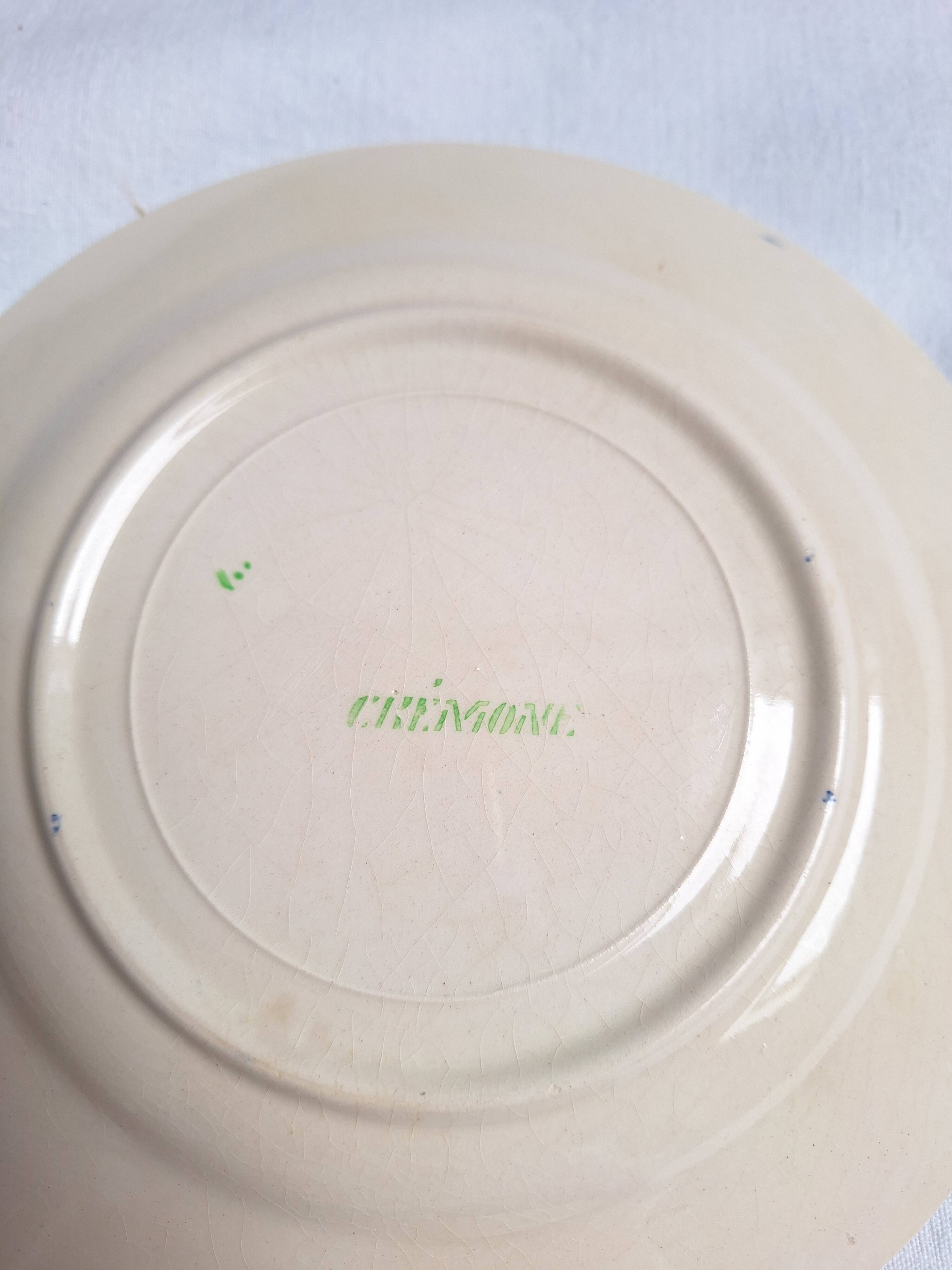 Assiettes plates Longchamp