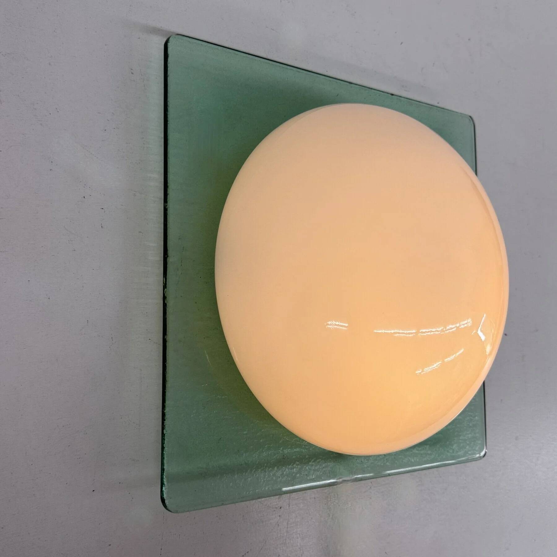Postmodern glass wall lamp Vetri Murano, 1980s, Italy