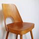 Ensemble de quatre chaises de salle à manger du milieu du siècle n° 515 par Oswald Haerdtl pour la société TON