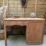 Solid oak Art Deco desk