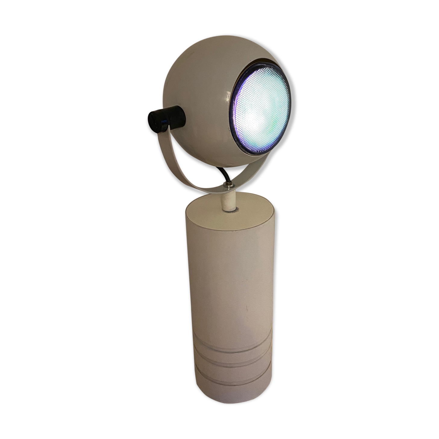 Lampe eyeball, design italien des années 70