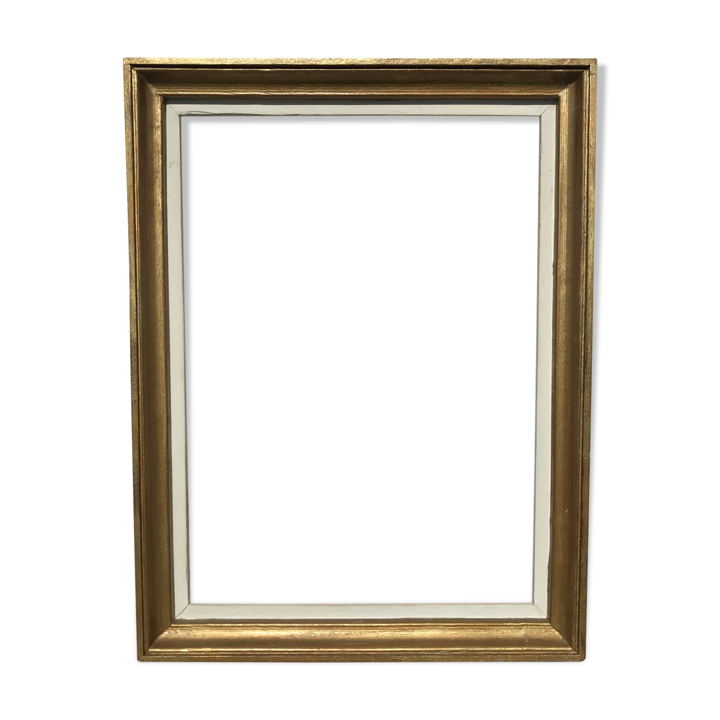 Golden vintage frame
