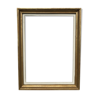 Golden vintage frame