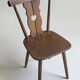 4 chaises bistrot rustiques