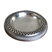 Silver metal bottle underside