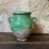 Green grease pot