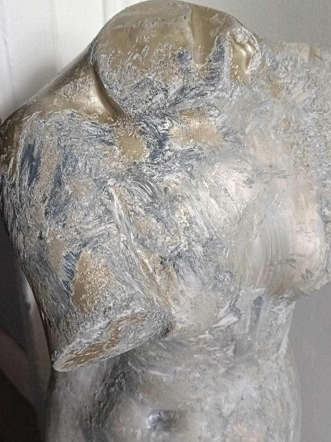 Bust of a woman, nude, antique style