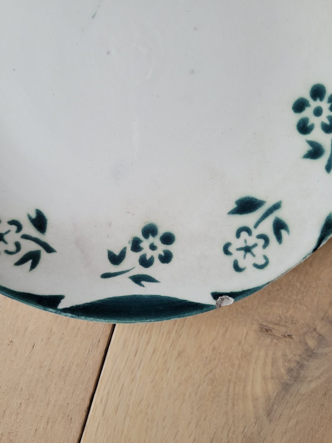 Small plate Avila Digoin Sarreguemines