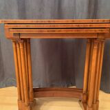 Set of three Edwardian tables, 9th/20th century