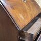 English donkey desk in Georgian style dating from the 19th century in mahogany and oak