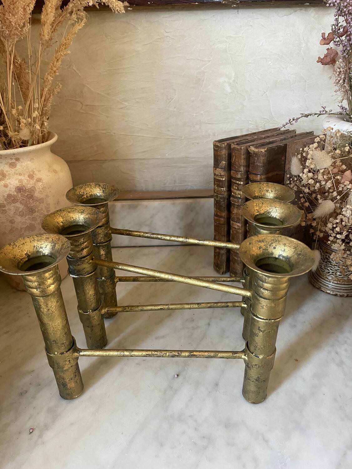 Vintage articulated chandelier