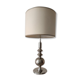 Barber lamp chrome metal brushed aluminum balls