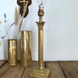 Vase tube en laiton