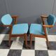 Set of 2 Kai Kristiansen Model 42 Teak Z-chairs for  Shou Andersen Denmark