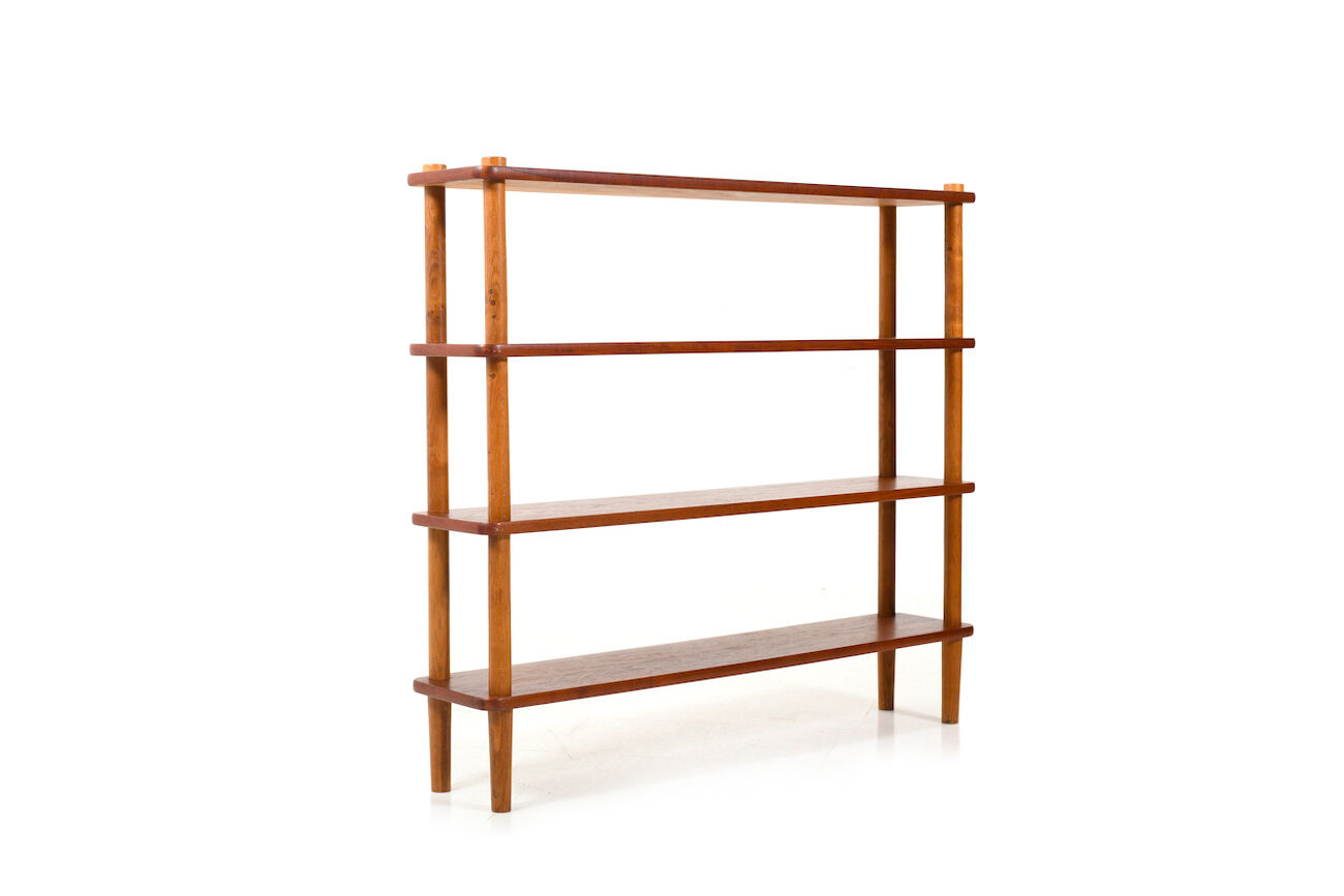 High Quality Danish Teak & Oak Display Shelves by Bovirke