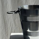 Seau à champagne à 2 anses strié H20,5 D25