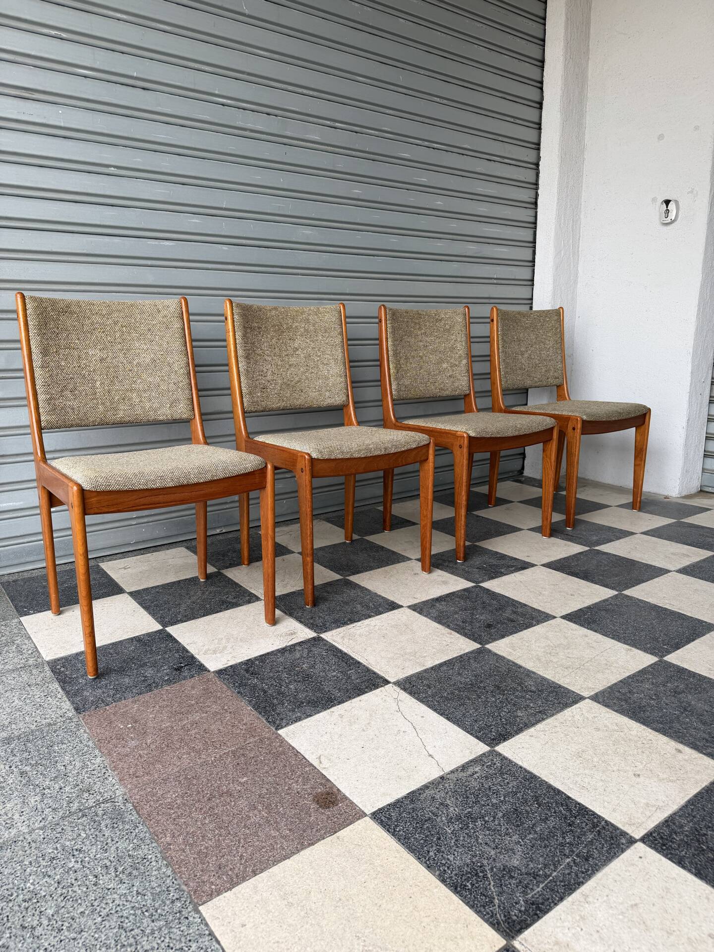 Set of Danish chairs