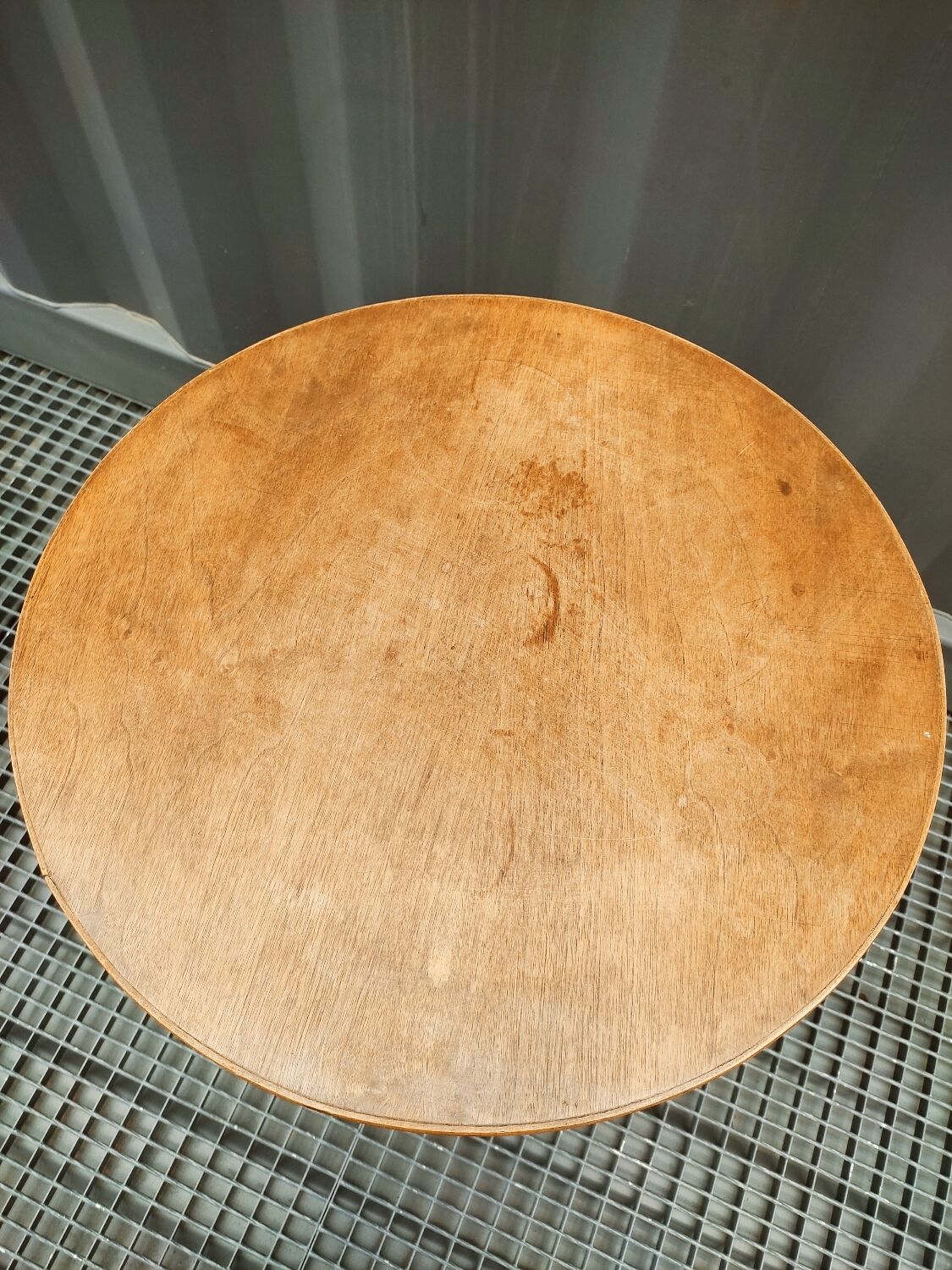 Wooden bistro table