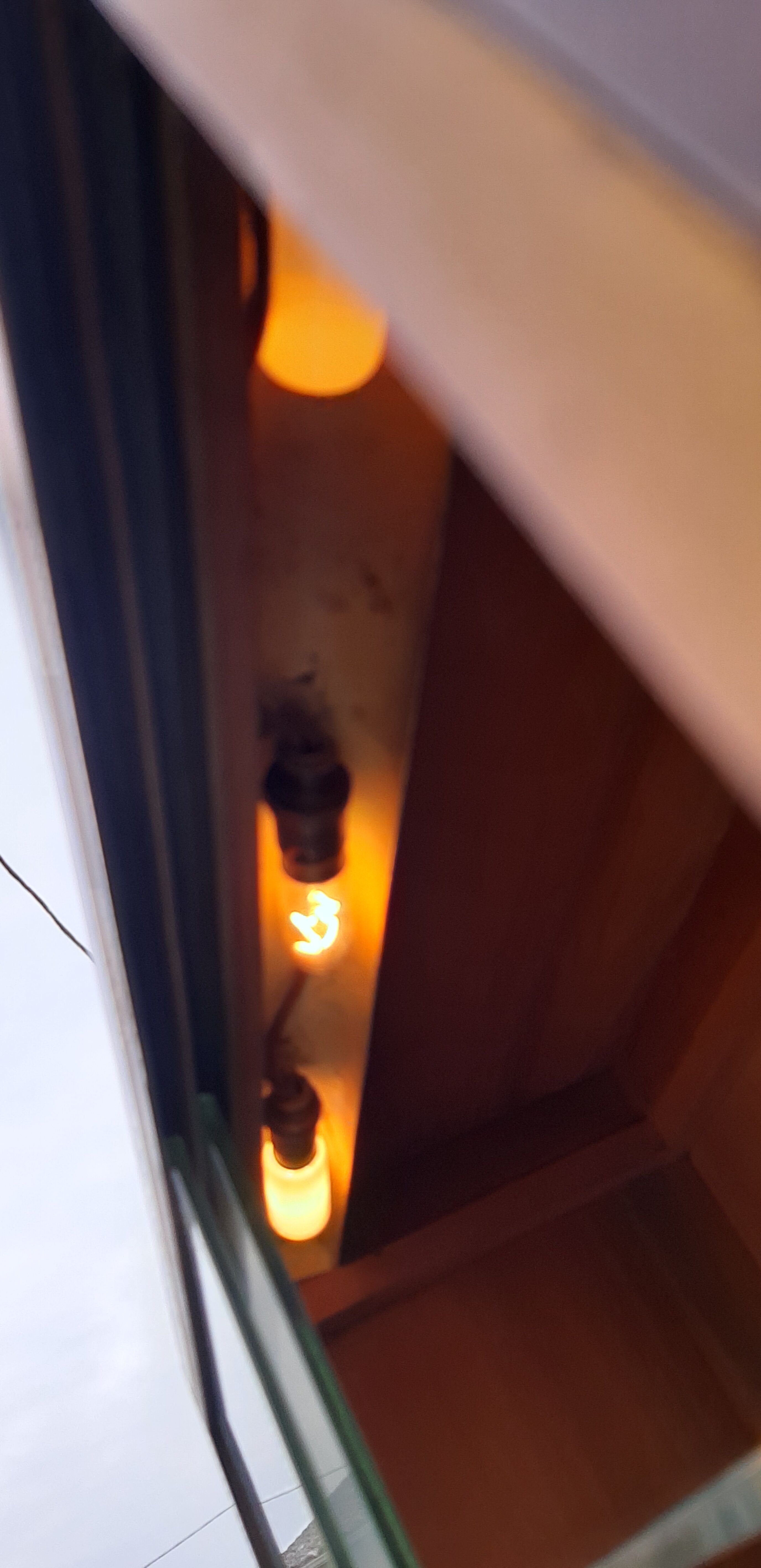 Art deco walnut showcase