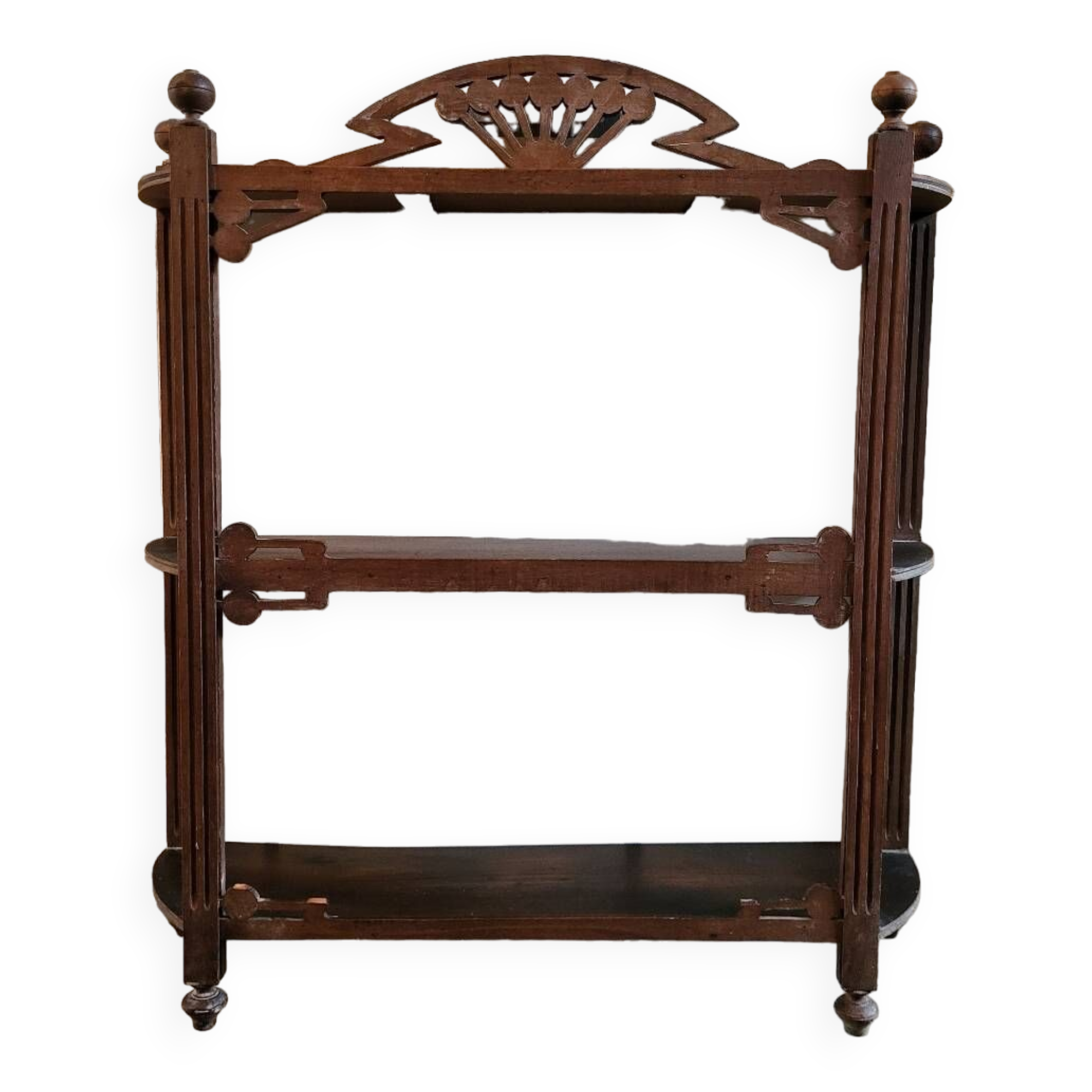 Art Nouveau wall shelf