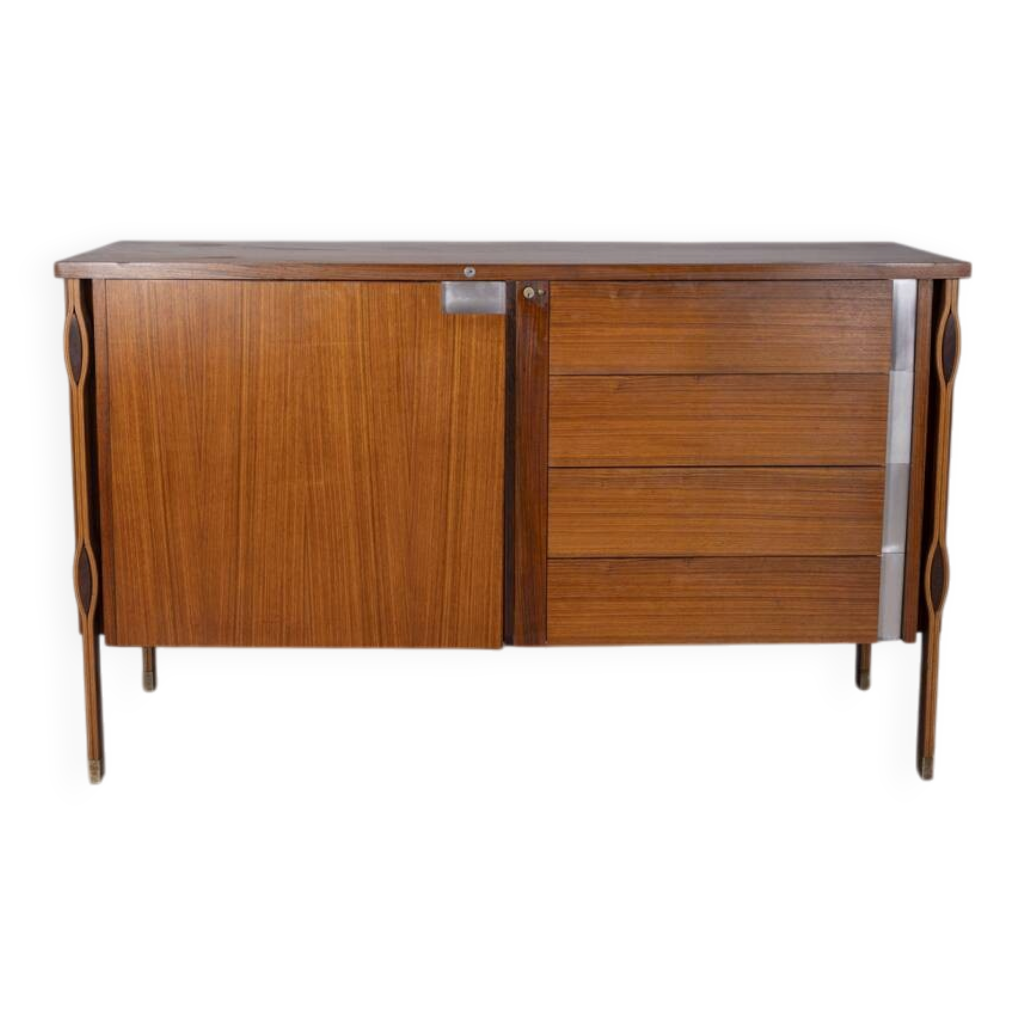 Vintage 1950s sideboard from the "Taormina" series by Ico Parisi for MIM