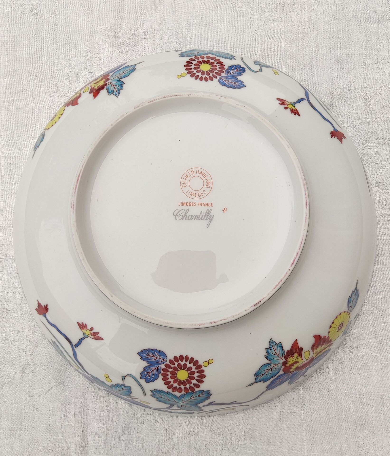 Limoges porcelain salad bowl - Haviland