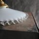 Dented opaline hanging lamp
