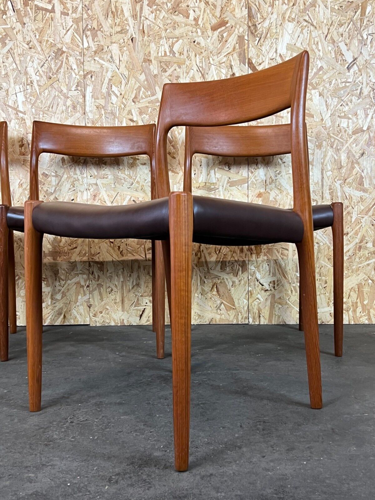 Chairs by Niels O. Möller for J.L. Moller's 60
