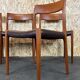 Chairs by Niels O. Möller for J.L. Moller's 60