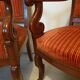 Paire de fauteuils en acajou époque Restauration 1820-1830
