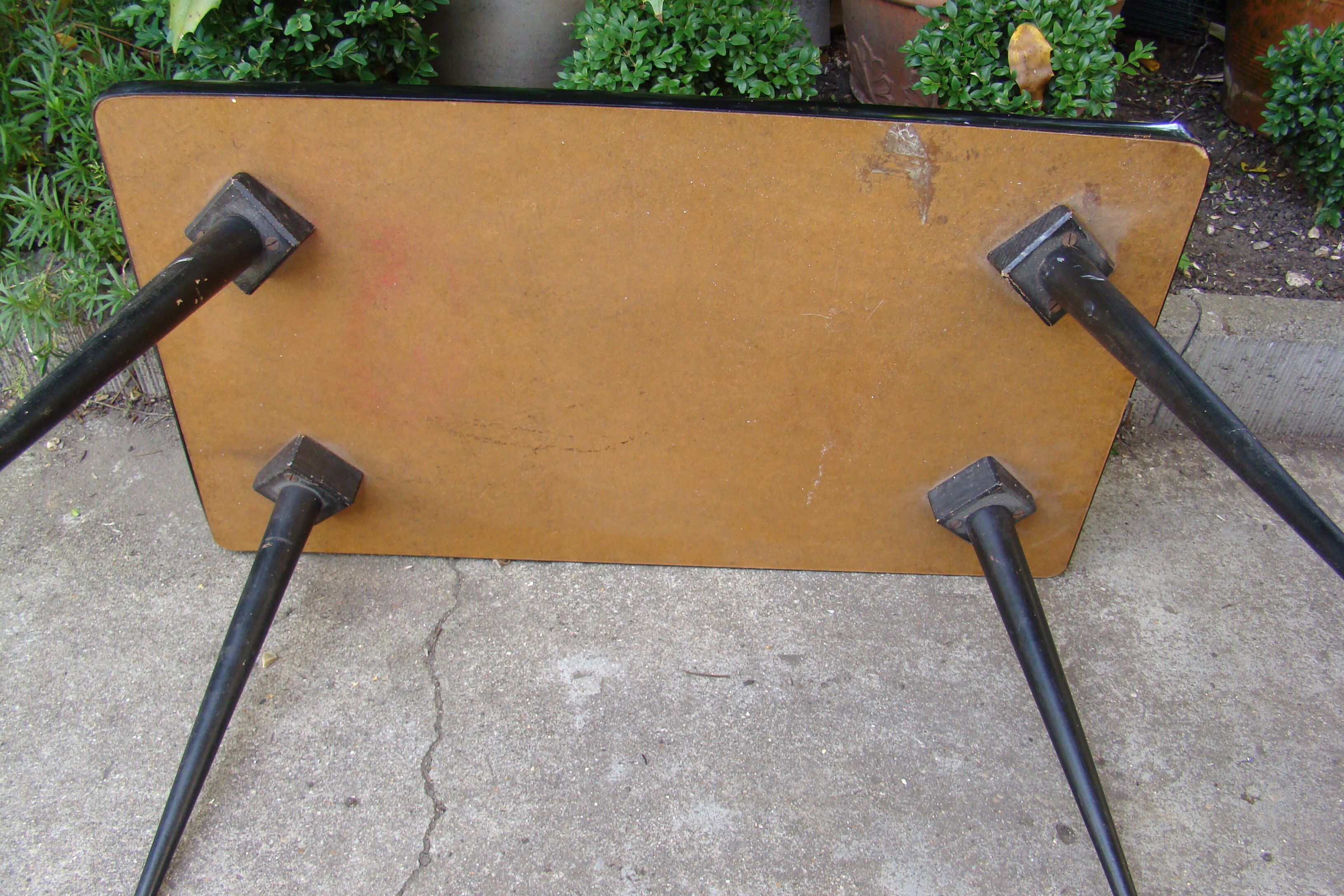 Vintage formica coffee table, 60s