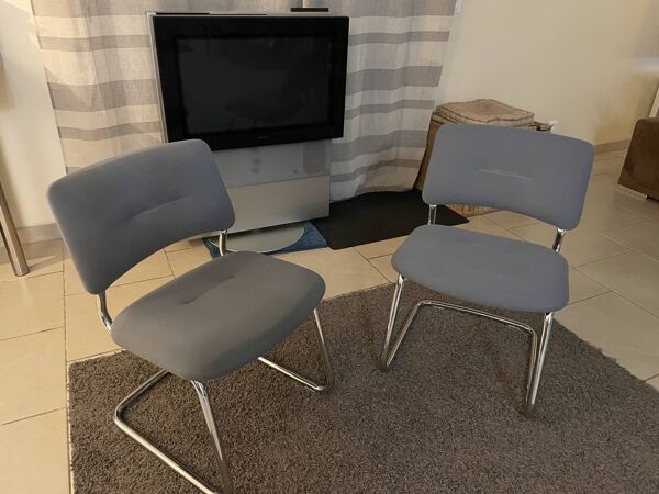 Paire de fauteuil Steelcase Strafor 1975