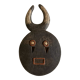 Mask baoulé kplé kplé 1970 ivory coast african art