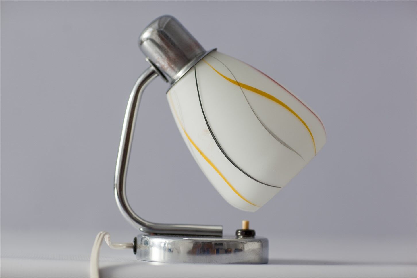 Lamp Napako chrome circa 1940-1950 s