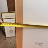 Old Print Engraving 19th Century Study of an Ear Sketch After Raphael Pasquier