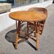 Salon enfant vintage rotin