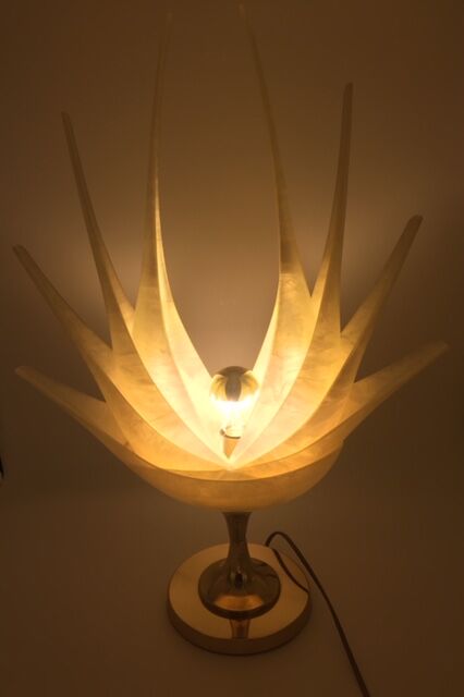 Seashell lamp, Maison Rougier, 70