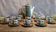 Boch la louvière – delta noix coffee service 1966 – vintage 25 pieces