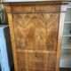 Secretary in "Louis Philippe style, Biedermeier influence" in walnut.