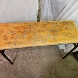 Double school desk 1970