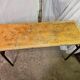 Double school desk 1970