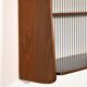 Asymmetrical Scandinavian shelf by Ilse Möbel 1950s