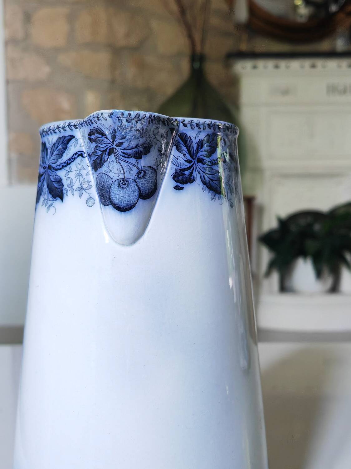 Badonviller pitcher in iron earth