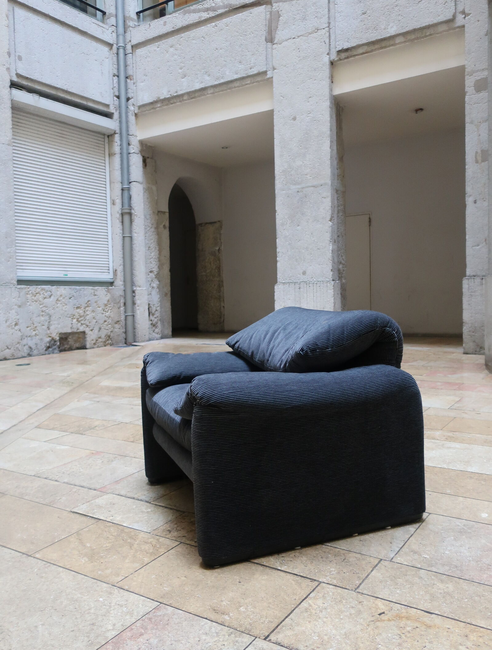 Maralunga chair of the 2000s edition Cassina