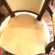 Paire de fauteuils de style Louis XVI velours jaune