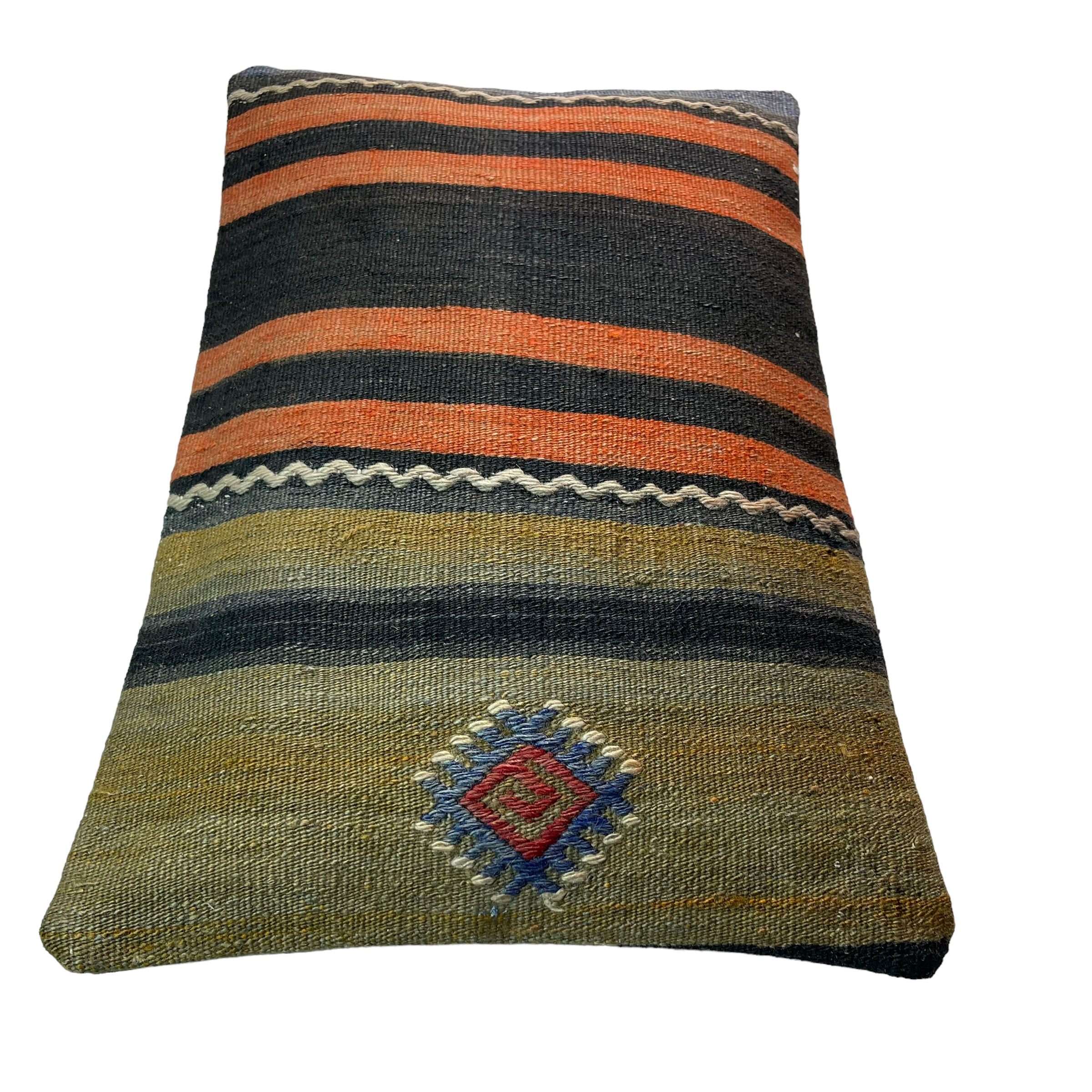Vintage turkish kilim cushion cover