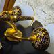 Applique double neuve ( Le Porcellane Florence ) Porcelaine & Or