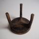 Wa-Hehe tribal carved tripod stool, Tanzania 1950s
